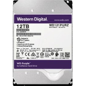 Resim Wd Purple WD121PURZ 3,5" 12TB 256MB, 7200 Rpm, 7/24 Güvenlik HDD 