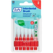 Resim Tepe Diş Arayüz Fırçası Kırmızı 0.5 mm 