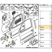 Resim Psa Kapı Menteşesi 206 (9035.A7-BPE276041) 