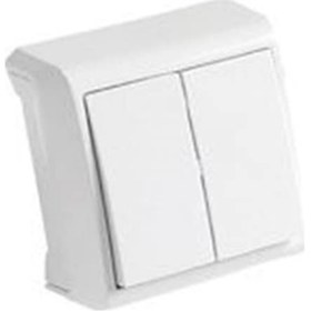 Resim Viko Vera Sıva Üstü Komütatör Priz Beyaz 