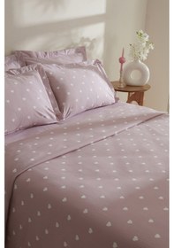 Resim Karaca Home Amour %100 Pamuk Çift Kişilik Pike Takımı Pembe Pembe 