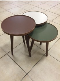 Resim 3'Lü Zigon Sehpa - 16Mm Veya 18Mm 1.Kalite Mdf Tabla (440314677) 