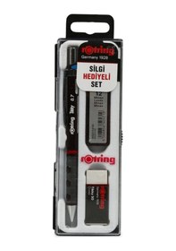 Resim Tikky Okul Seti 0.7 Mm Bordo Versatil Kalem + Silgi + Uç Çok Renkli 