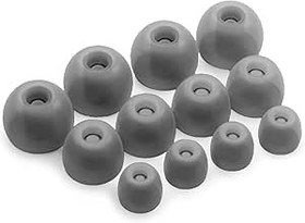 Resim OKULI Samsung Galaxy Buds 2 Kulaklıklarla Uyumlu 12 Silikon Kulaklık Kulak Ucu, Siyah 
