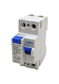 Resim Oag 2X32A-300Ma Kaçak Akım Koruma Rölesi 