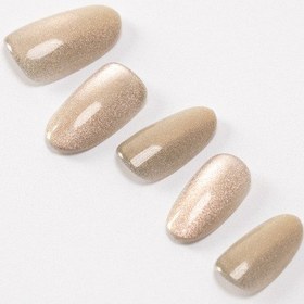 Resim Pop Beauty Takma Tırnak Seti & Zararsız Yapıştırıcı, Cat Eye Popbeauty10143 