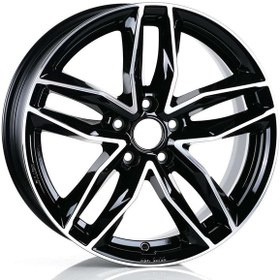 Resim EMR-216-01 8.0x18"-5x112 ET45 66,45 Black Polished Jant (4 Adet) 