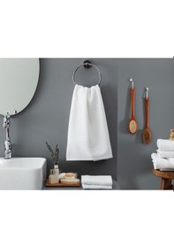 Resim Madame Coco Stripe Armürlü Yüz Havlusu 