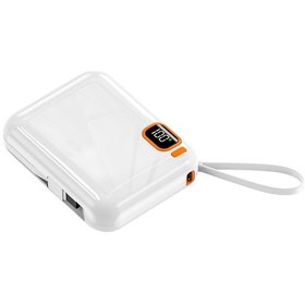 Resim Ixtech Ix-pb024 10.000 Mah Powerbank Kablosuz Şarj Cihazı 22.5w Beyaz Beyaz 