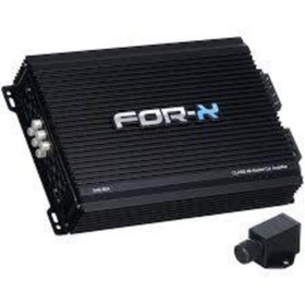 Resim For-X Xae-604 4ch Amplifier 4 Kanal Bass Kontrollü Oto Amfi 