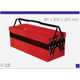 Resim Fukar F-231 510 5 Göz Takım Çantası 510 200 200 