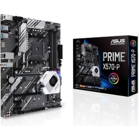 Resim Asus Prime X570-P AMD X570 4400 MHz (OC) DDR4 Soket AM4 ATX Anakart 
