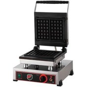 Resim eurofaz Işıkgaz Tekli Kare Waffle Makinesi 