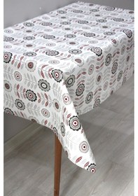 Resim Astarlı Silinebilir Pvc Muşamba Masa Örtüsü 121-a-bordo 