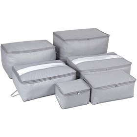 Resim Soley Point Büyük Boy Baza Altı Hurç - 62 46 22 Cm Gri 