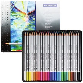 Resim Staedtler Karat Aquarell Sulu Boya Kalemi 24Lü Set 