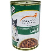 Resim Favor Kuzu Etli Köpek Konservesi 400 Gr 