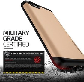 Resim Vrs Design VRSHDIPSE iPhone SE Hard Drop Kılıf, Arka Kapak, Altın 