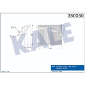 Resim Evaporator Chevrolet Astra Opel Astra Vauxhall Astra 504646612 