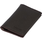 Resim Kahve Deri Unisex Kredi Kartlık - S1KK00000266-A42 