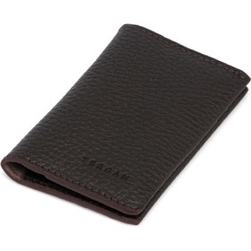 Resim Kahve Deri Unisex Kredi Kartlık - S1KK00000266-A42 