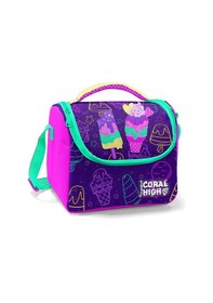 Resim Coral High Mor Pembe Dondurma Isı Yalıtımlı Beslenme Çantası - Kız Çocuk 