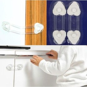 Resim Emt Pazarlama 2'li Mini Çocuk Güvenlik Kilidi Beyaz 