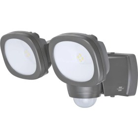 Resim Pilli LED Spot Lamba Lufos / Kablosuz LED Dış Mekan Spotu Pilli ve Sensörlü, 8 Adet LED Lamba, 2 x 240 Lümen, Dış Mekan Için 