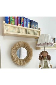 Resim babyroomstore Ahşap Hazeran Duvar Rafı 