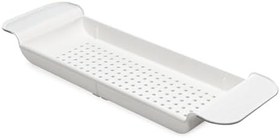 Resim Madesmart 79015 raf için uzatılabilir küvet plastik beyaz 55 x 17 x 5 cm 
