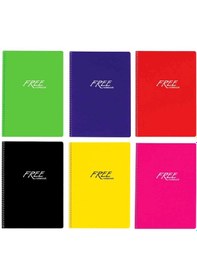 Resim Keskin Color Free Defter Spiralli Pp Kapak A4 200 Yaprak Düz 