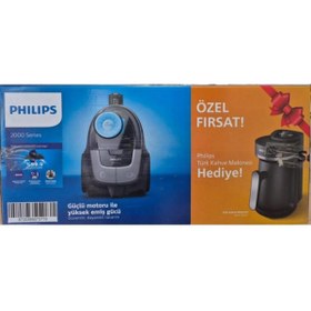Resim Philips XB-2142/10 TORBASIZ SÜP+HDA150/61 HEDİYELİ 