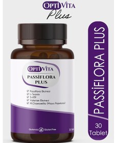 Resim Optivita Passiflora Plus 30 Tablet Pasiflora Eki, 5-htp,... 