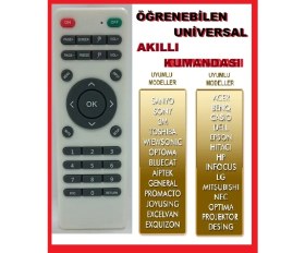 Resim Ata Elektronik Tüm Markalara Uyumlu Universal Akıllı Projeksiyon Projektör Kumandası + Öğrenebilme Özelliği 