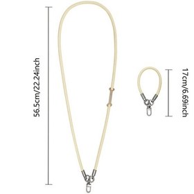 Resim Userfriendly11 Djı Pocket 3 Uzun Kısa Boyun Askılı Kahverengi Ergonomik El Tutma Kolu 