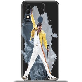 Resim Tecno Spark 8t Kılıf Silikon Kapak Freddie 