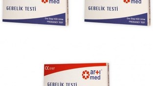 Resim Artımed Gebelik Hamilelik Testi 3 Adet 