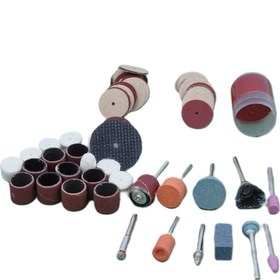 Resim Buffer 105 Parça Metal Zımpara Gravür Taşlama Oyma Seti Kalıpçı Takımı 