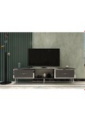 Resim Arnoct Tv Sehpası Antrasit-gümüş 