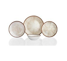 Resim Schafer Zoya 24 Parça 6 Kişilik Yemek Takımı Kahverengi SHF-ZY24-KAH01 