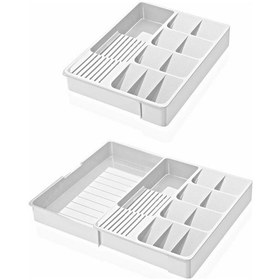 Resim Maxi Ayarlanabilir Kayar Kızaklı Kaşıklık Beyaz 