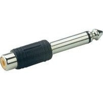 Resim Oem Mono 6.3 mm Rca Aparat Dönüştürücü 