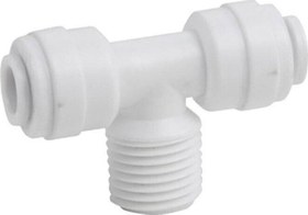 Resim Aqua Bella Su Arıtma Cihazı Tatlandırıcı Filtre Için Yan Diş T Dirsek Quick 