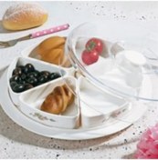 Resim Seramikci Carmen Yuvarlak Kahvaltılık 