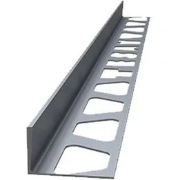 Resim Global 12 mm Alm.mat Gri Seramik Köşe L Bitim Profili ( 5 ADET ) 