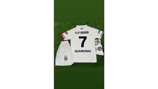 Resim Legent Lady 25-26 Yeni Sezon Bêşiktâş,/quaresma Çocuk Futbol Forması- Deplasman Beyaz 