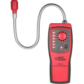 Resim Smart Sensor Doğalgaz Yanıcı Gaz Kaçak Dedektörü Taşınabilir Portatif Pilli Gaz Ölçüm Cihazı 
