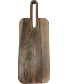 Resim Yekpare Masif Ahşap Sunum Tahtası Kesme Tahtası Ceviz Large 7 