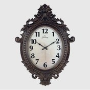Resim Galaxy Duvar Saati Kahverengi Çerçeve Çap:73cm X 54cm Vintage Taçlı Eksitme Dekoratif Amerikan Bristol Kadr 