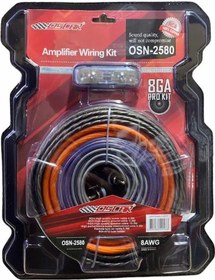 Resim Oto Amfi Kablo Seti Kablo Kiti FULL 5 METRE 100 % BAKIR 